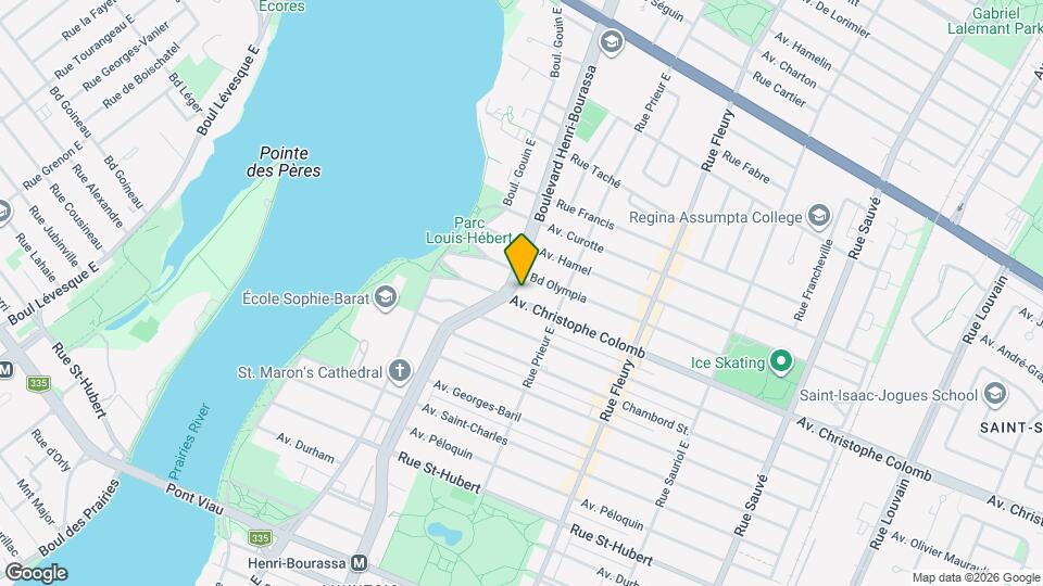 1410 Henri-Bourassa Boul E Map and Location Details