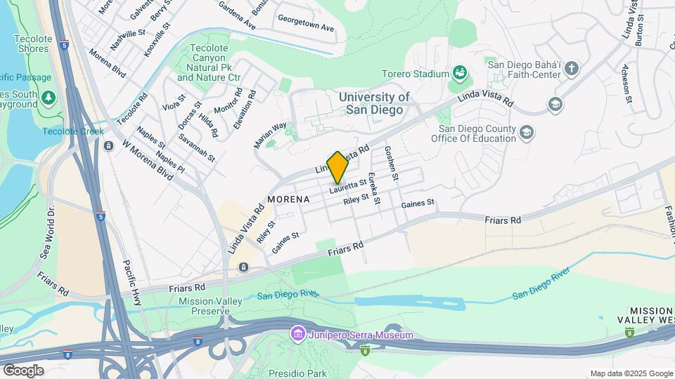 5654 Lauretta St, Unit 5650 Map and Location Details