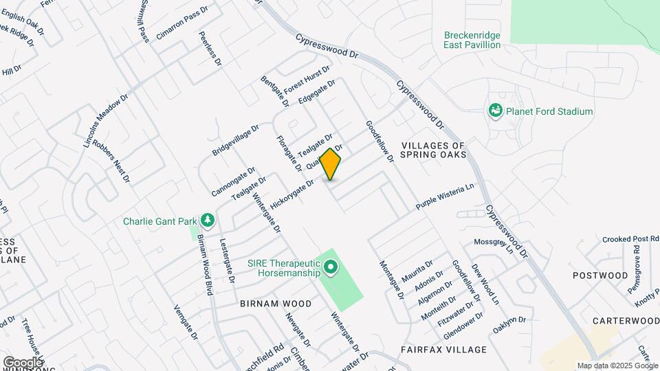 4803 Giant Sequoia Way Map and Location Details