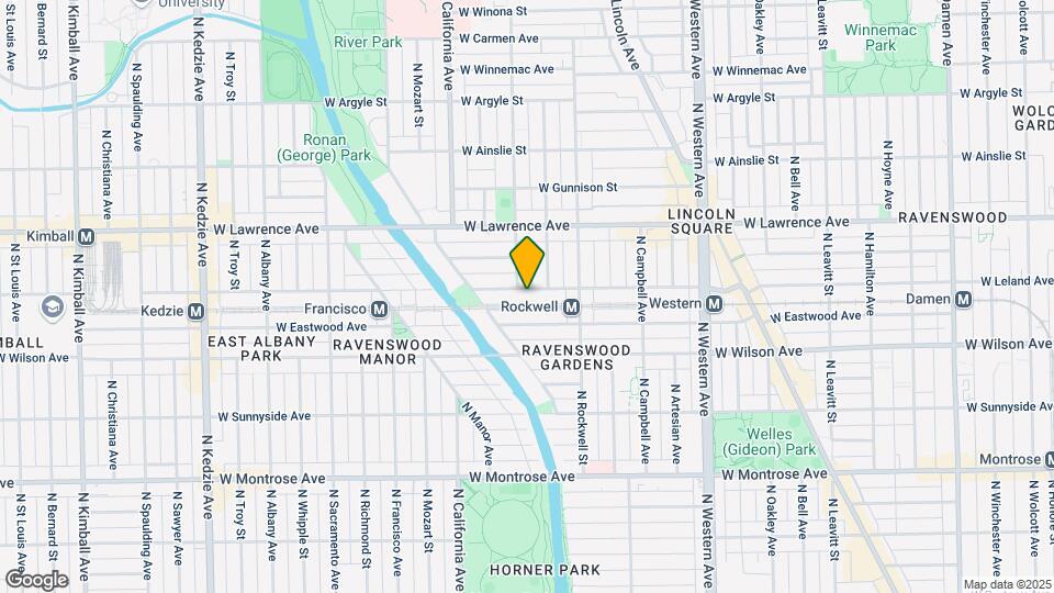 2651 W Leland Ave Map and Location Details