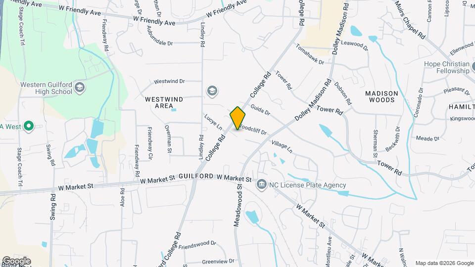 5818 Savoy Ln Map and Location Details