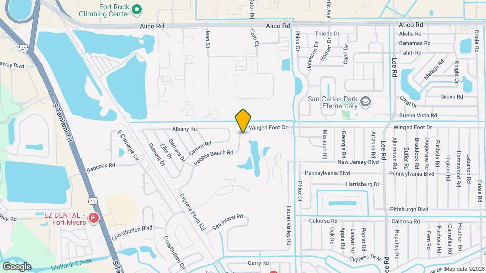 7508 Pebble Beach Rd Map and Location Details