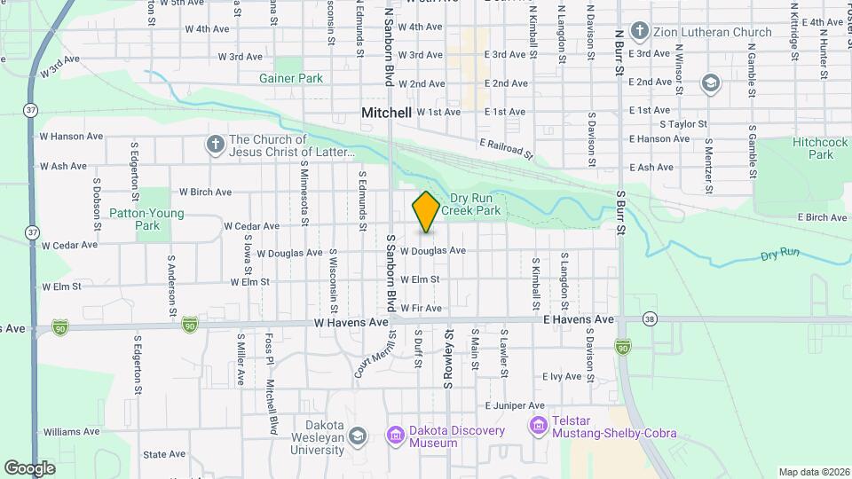 512 S Duff St Map and Location Details