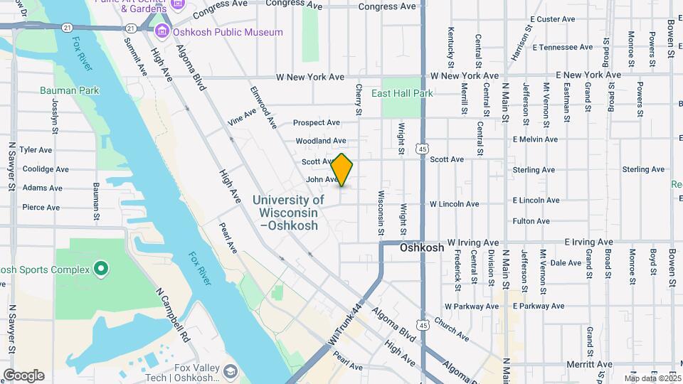 814 Mckinley St Map and Location Details