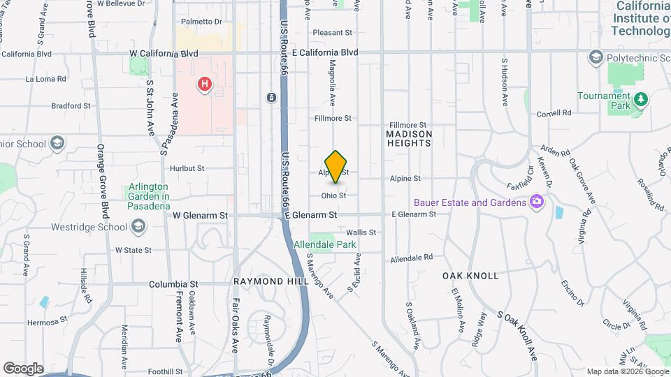 293 Ohio St Map and Location Details