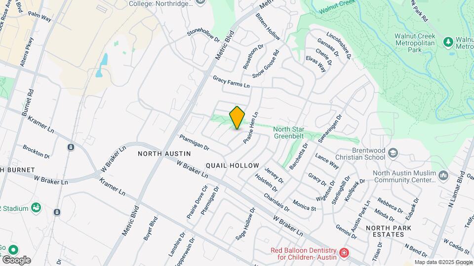 1718 Morning Quail Dr Map and Location Details