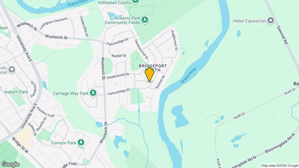 126 Falconridge Dr Map and Location Details