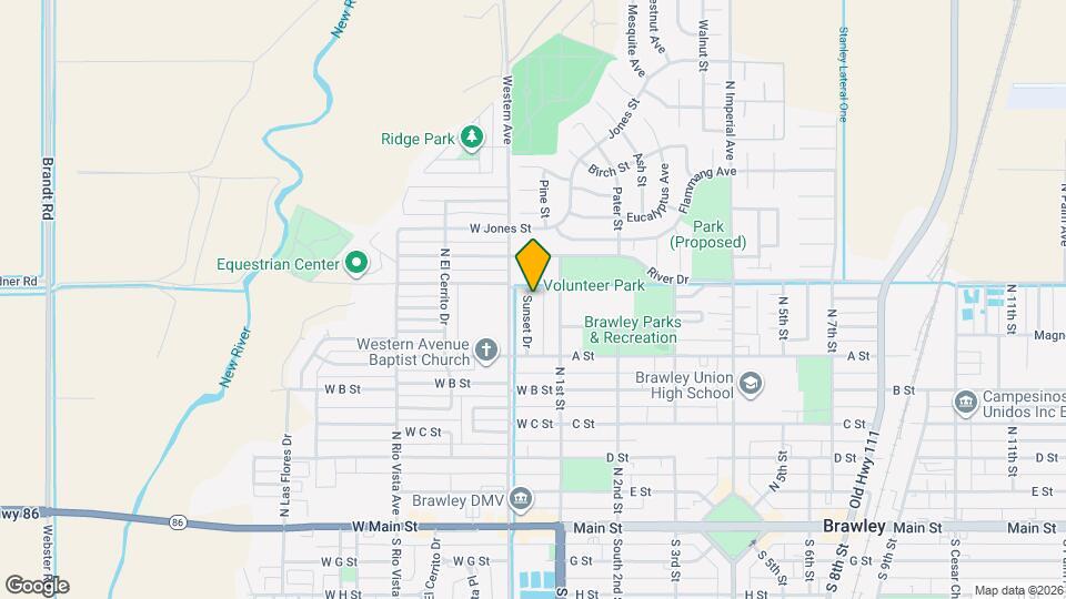 680 Sunset Dr Map and Location Details