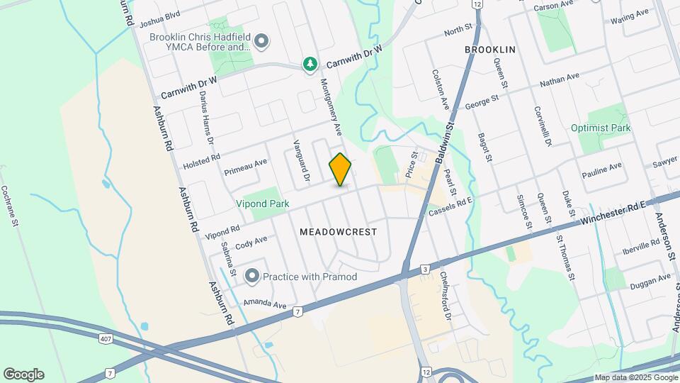 38 Vipond Rd Map and Location Details