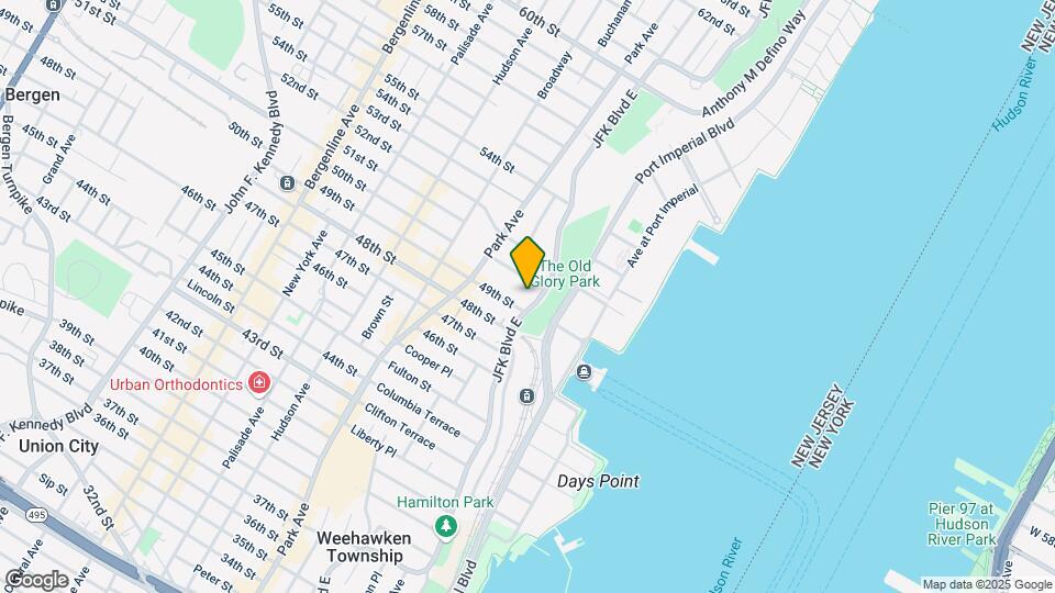 1021 JFK Blvd E Map and Location Details
