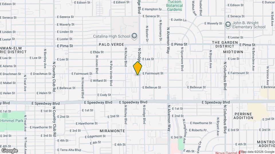 1317 N Dodge Blvd Map and Location Details