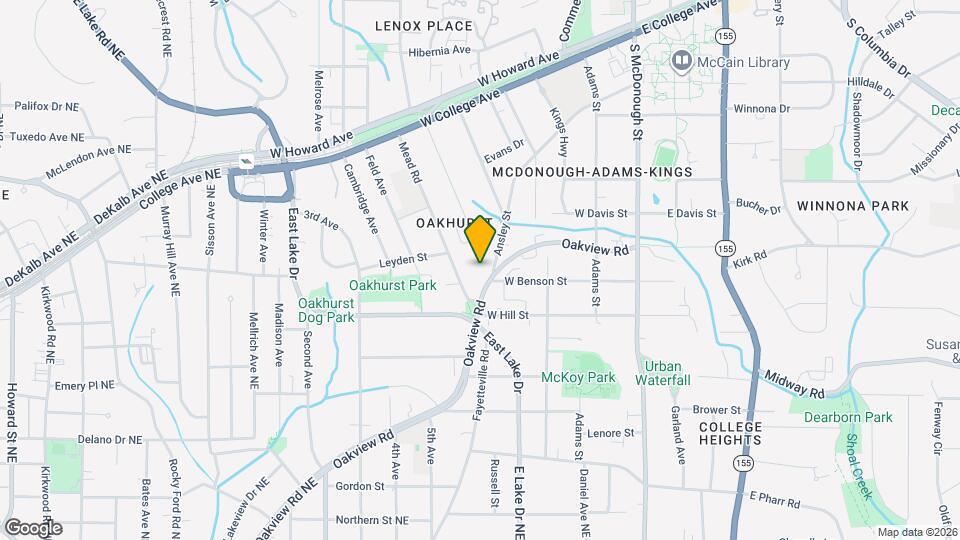 623 Ansley St Map and Location Details