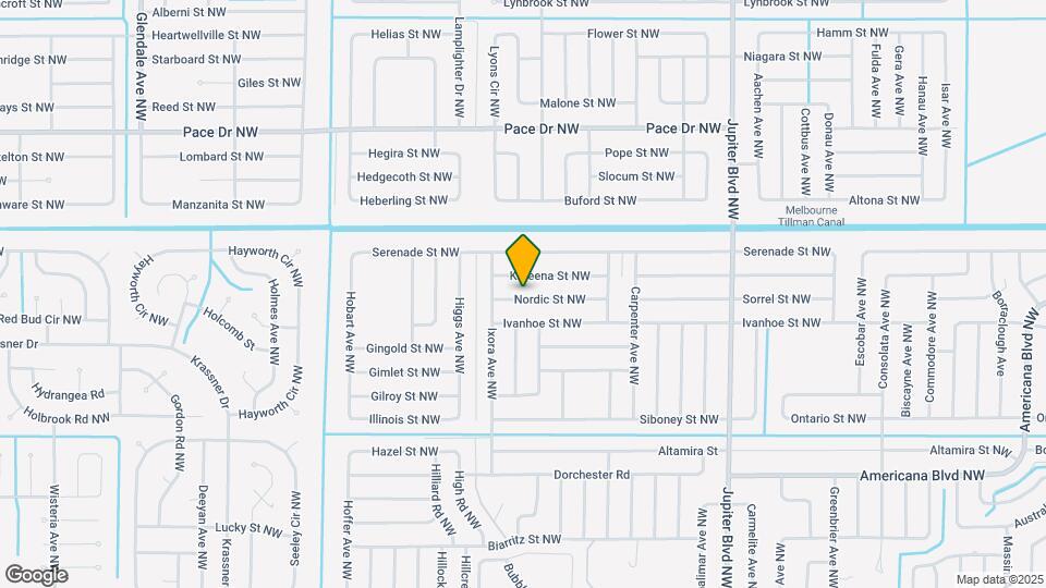 1175 Nordic St NW Map and Location Details