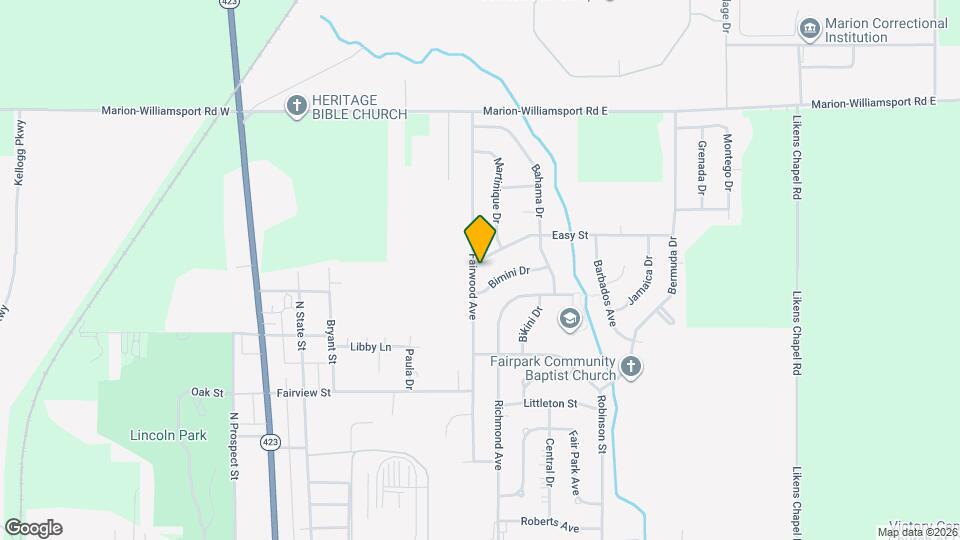 1060 Fairwood Ave Mapa y Detalles de la Ubicación