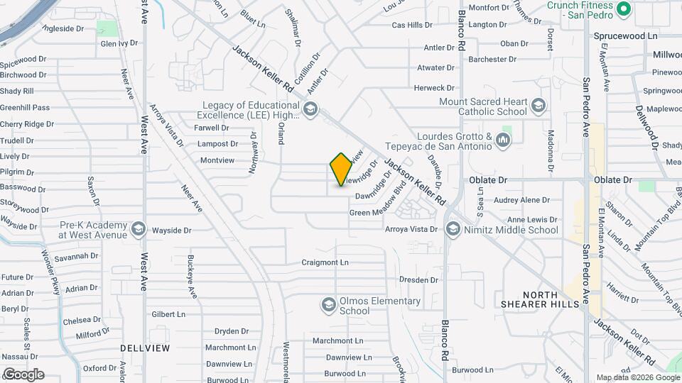 307 Dawnridge Dr Map and Location Details