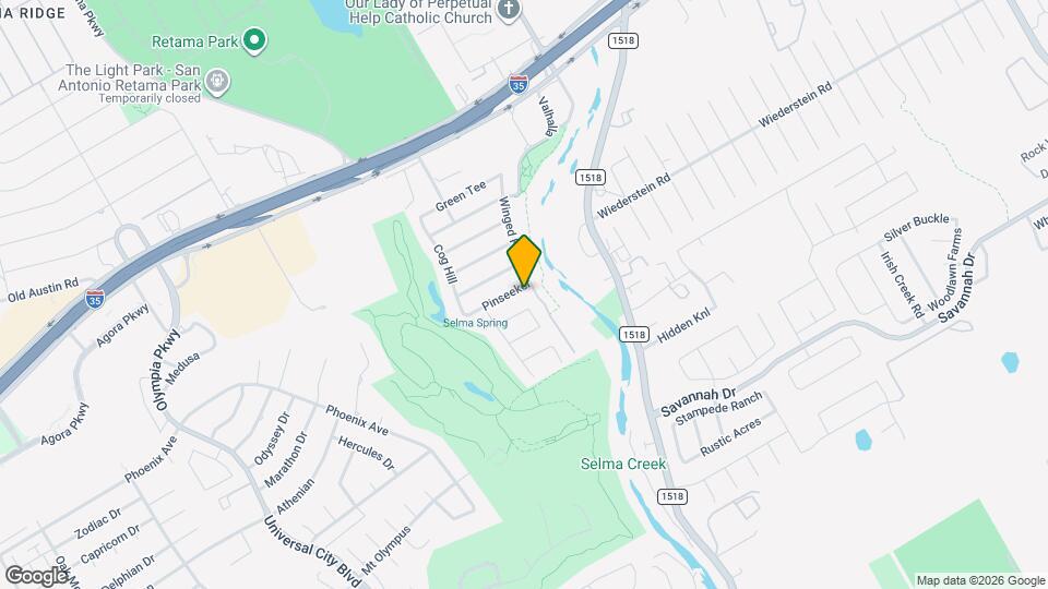 9038 Pinseeker Map and Location Details