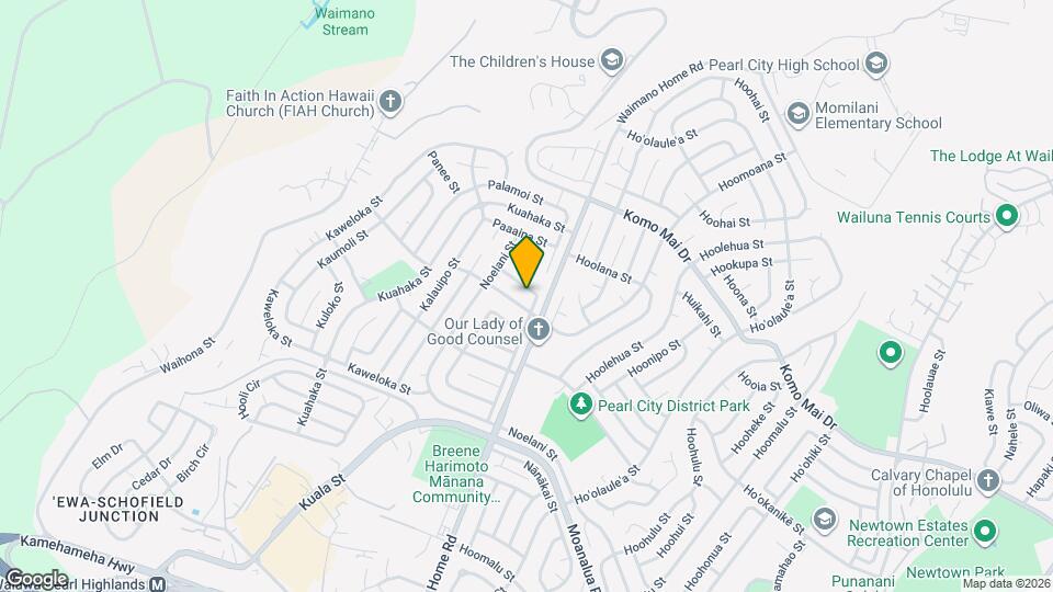 1608 Makamua St Map and Location Details