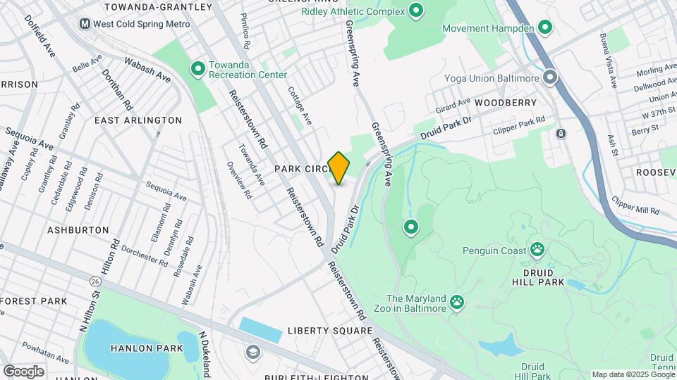 3408 1/2 Cotwood Pl Map and Location Details