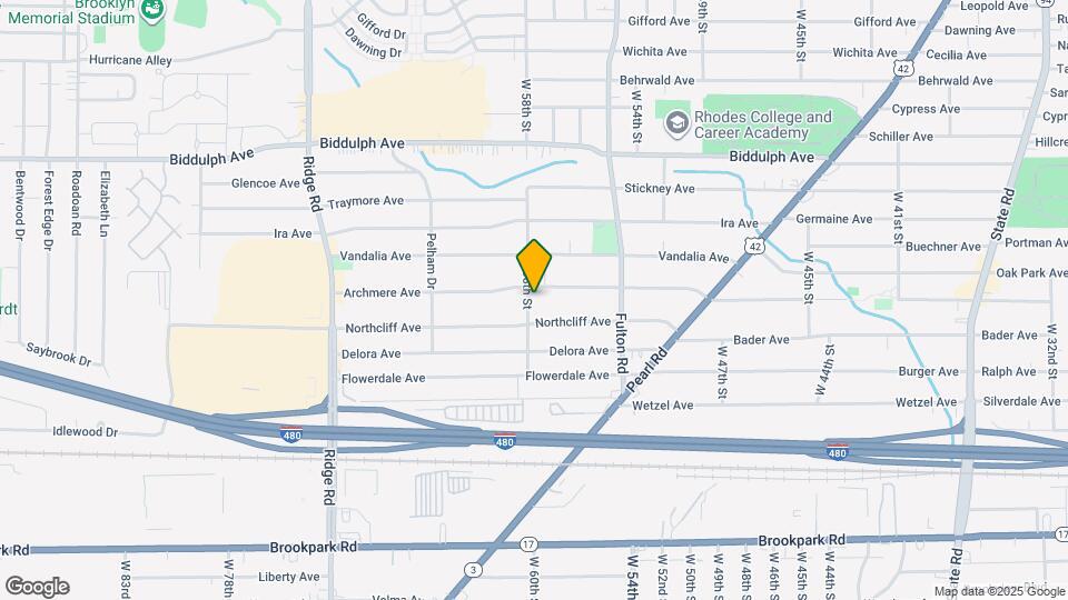 5717 Archmere Ave Mapa y Detalles de la Ubicación