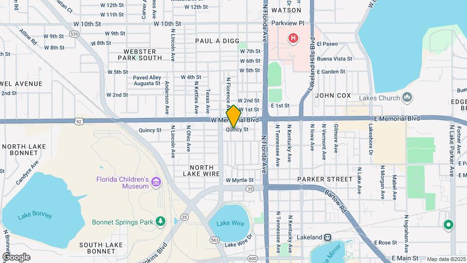 923 N Virginia Ave Map and Location Details
