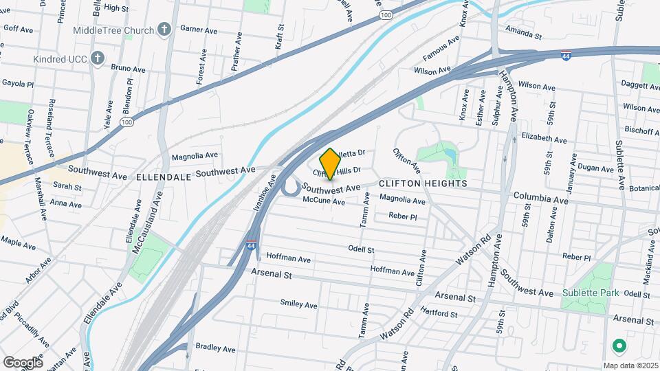 6511 Southwest Ave Map and Location Details