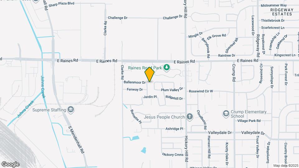 4258 Cary Hill Dr Map and Location Details