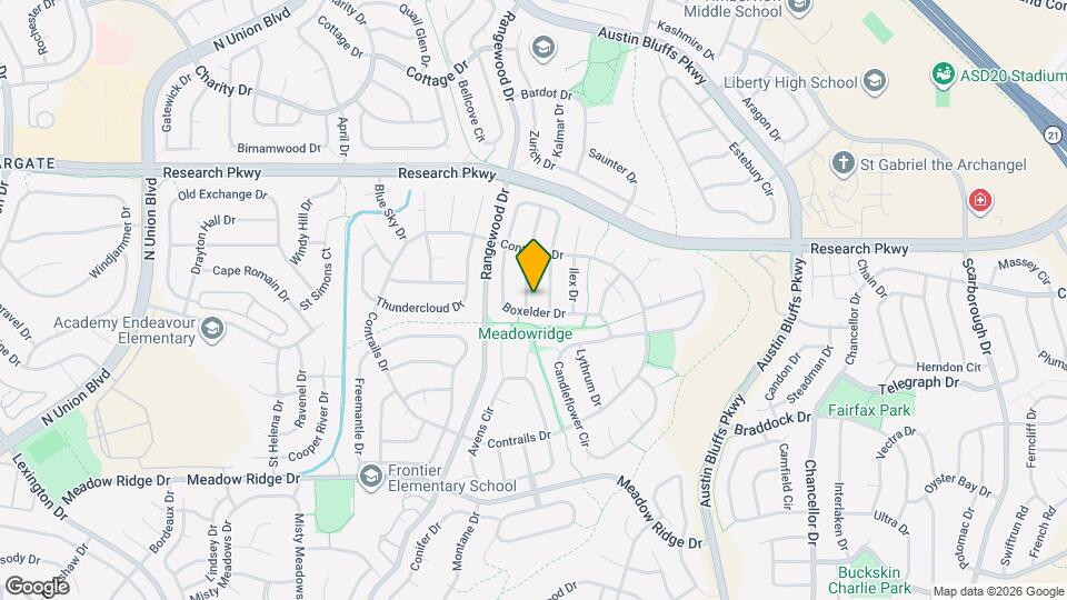 8325 Sassafras Dr Map and Location Details