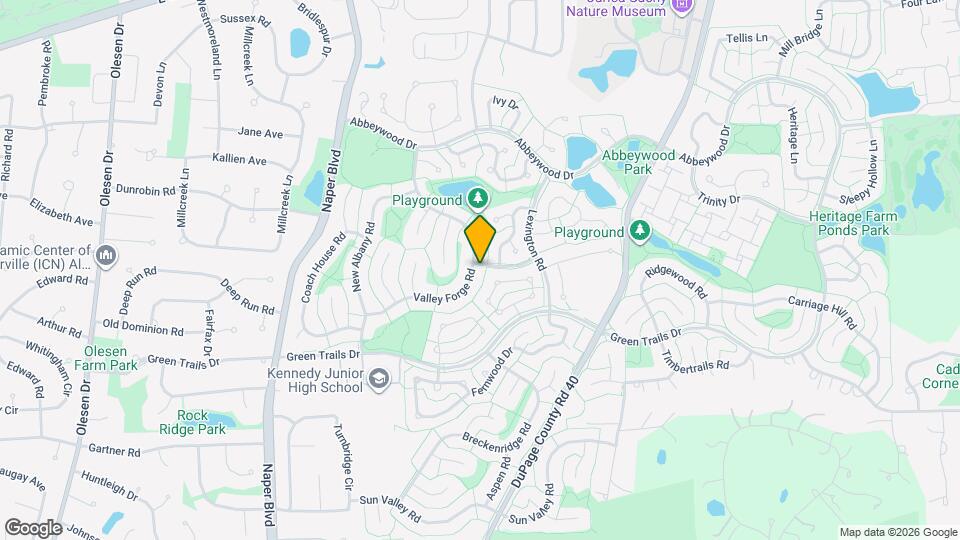 2711 Valley Forge Rd Map and Location Details