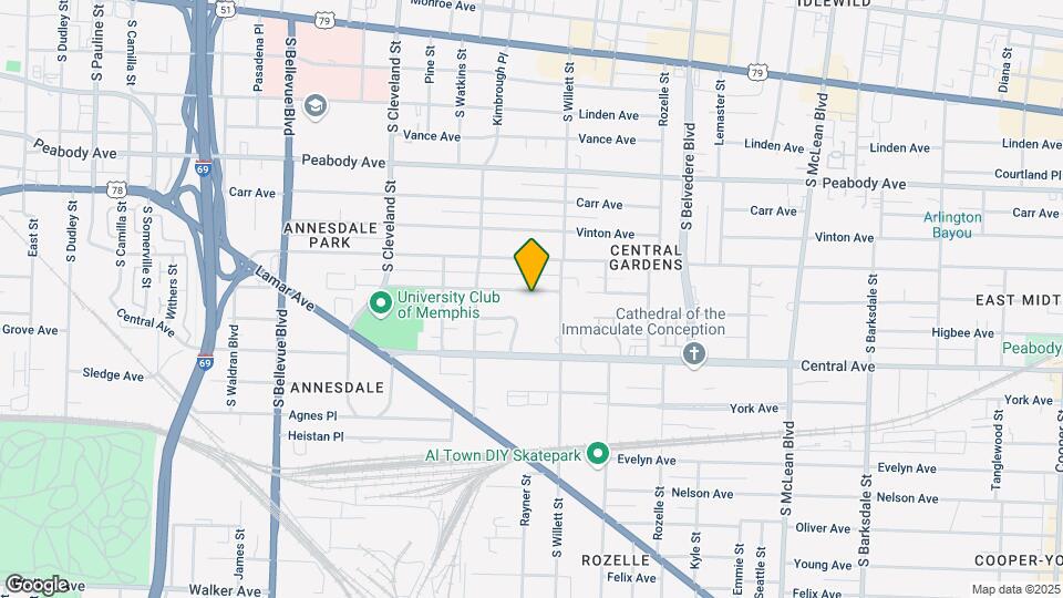 1515 Goodbar Ave Mapa y Detalles de la Ubicación