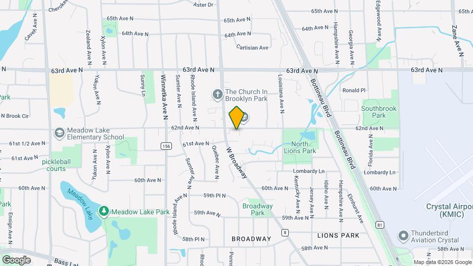 7347 62nd Ave N Map and Location Details