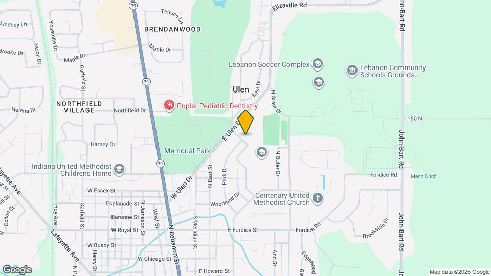 1609 N Outer Dr Map and Location Details