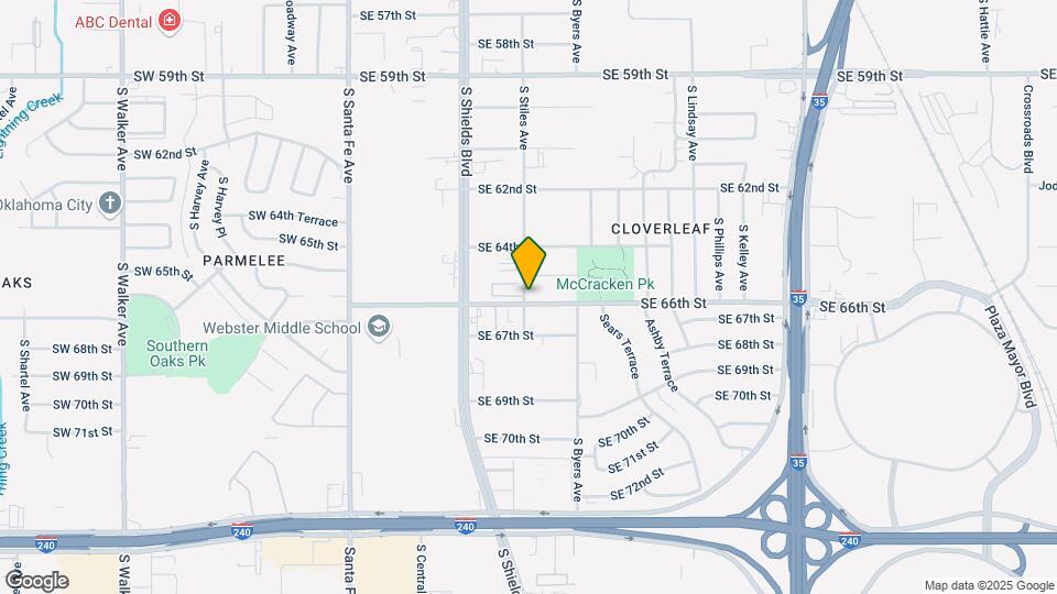 6620 S Stiles Ave Map and Location Details