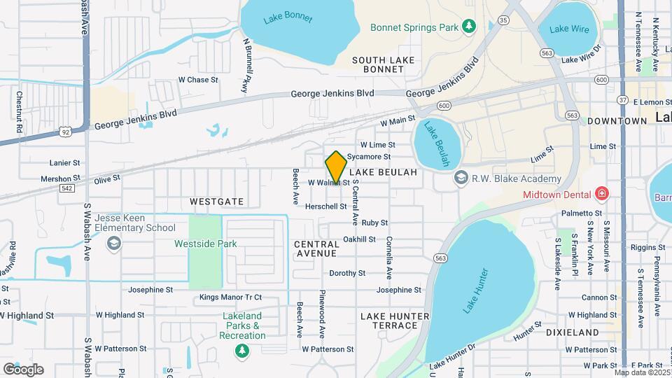 511 Carroll Ave, Unit 1 Map and Location Details