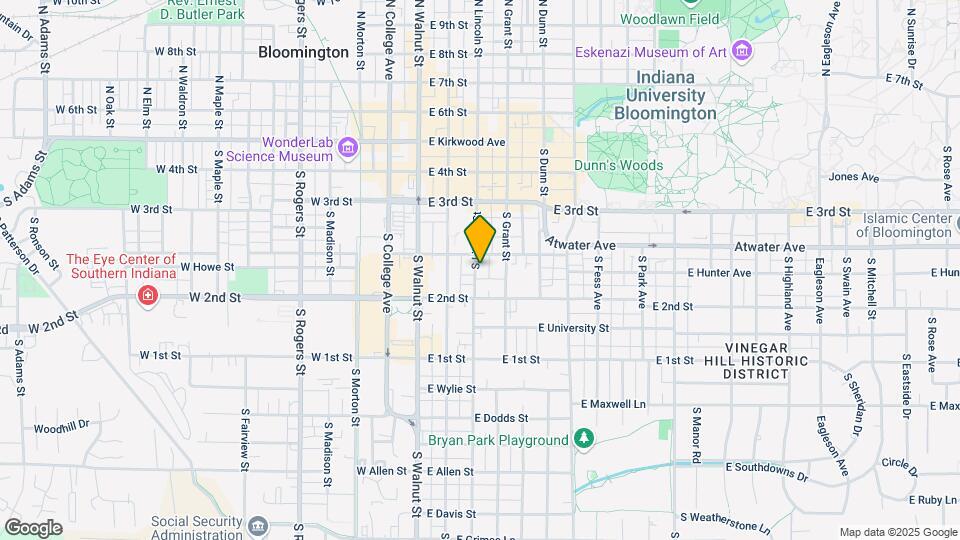407 1/2 S Lincoln St Mapa y Detalles de la Ubicación