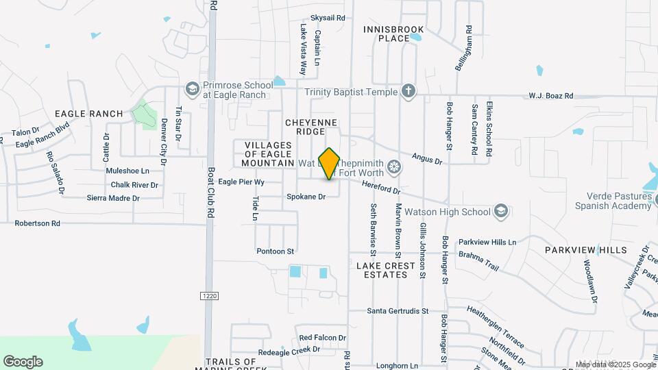 6229 Hereford Dr Map and Location Details