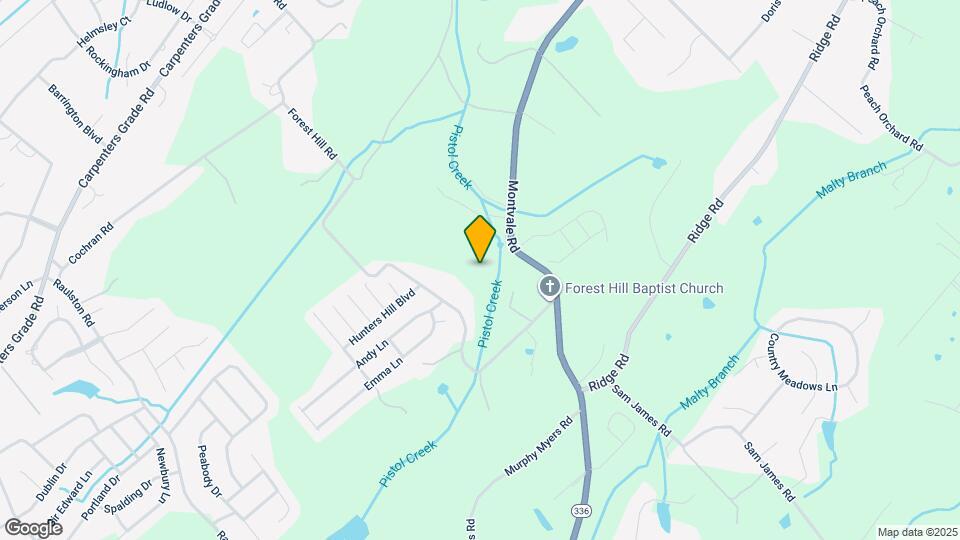 2713 Montvale Rd Map and Location Details