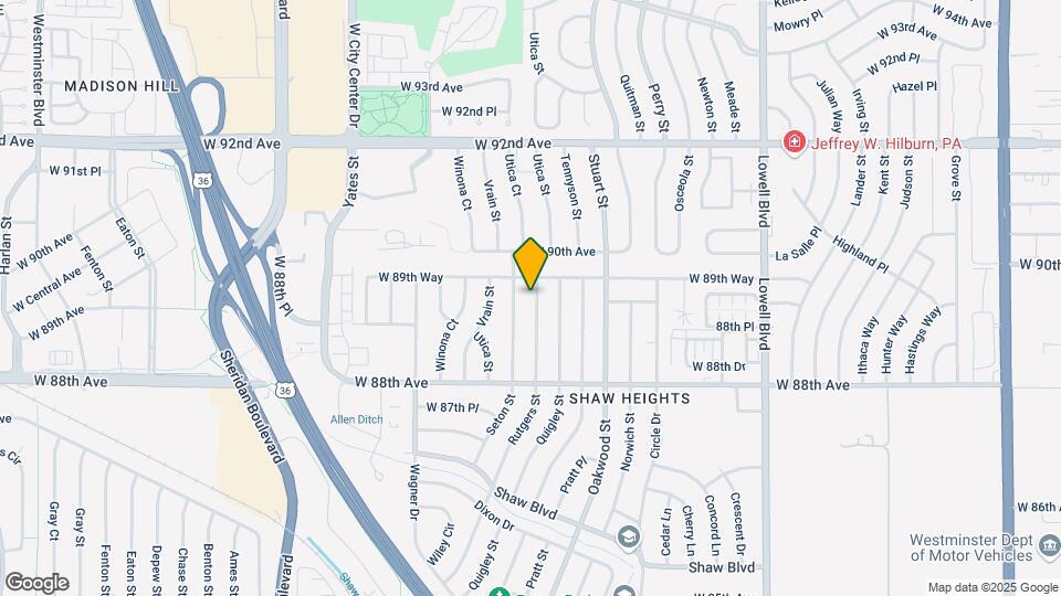 8947 Rutgers St Map and Location Details