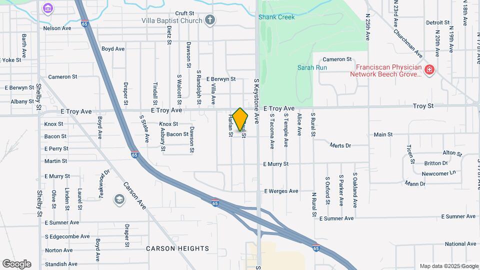 3050 St Paul St Map and Location Details