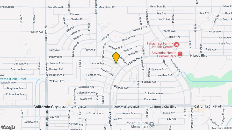 8654 Poppy Blvd Mapa y Detalles de la Ubicación