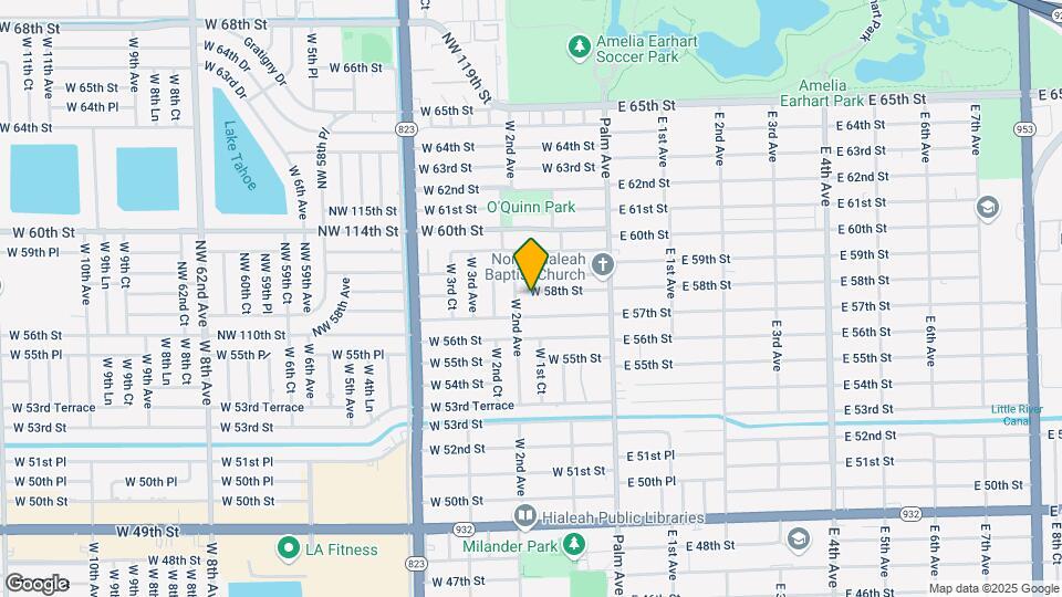 170 W 58th St Map and Location Details