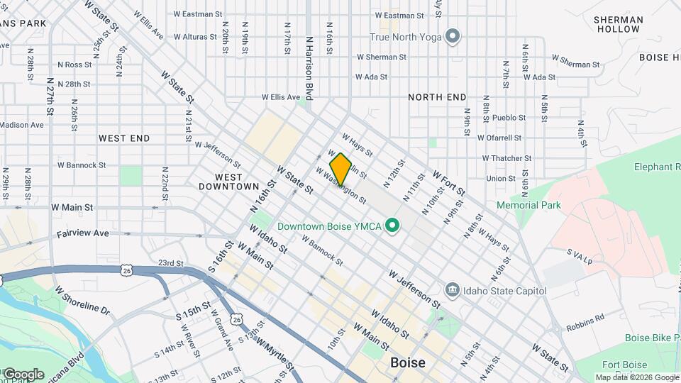 1311 W Washington St Map and Location Details