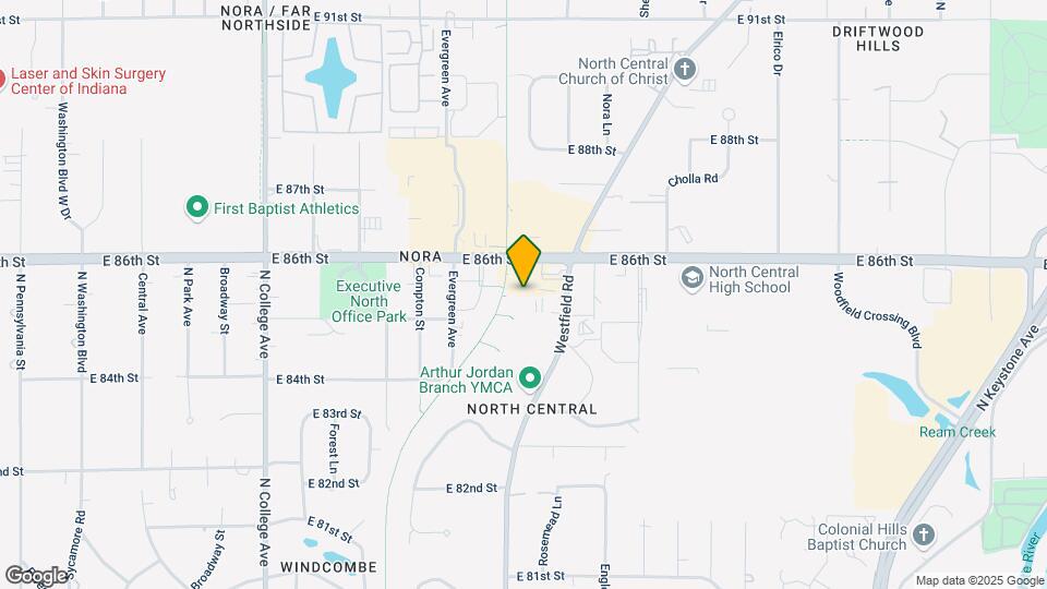 8510 Westfield Blvd Map and Location Details
