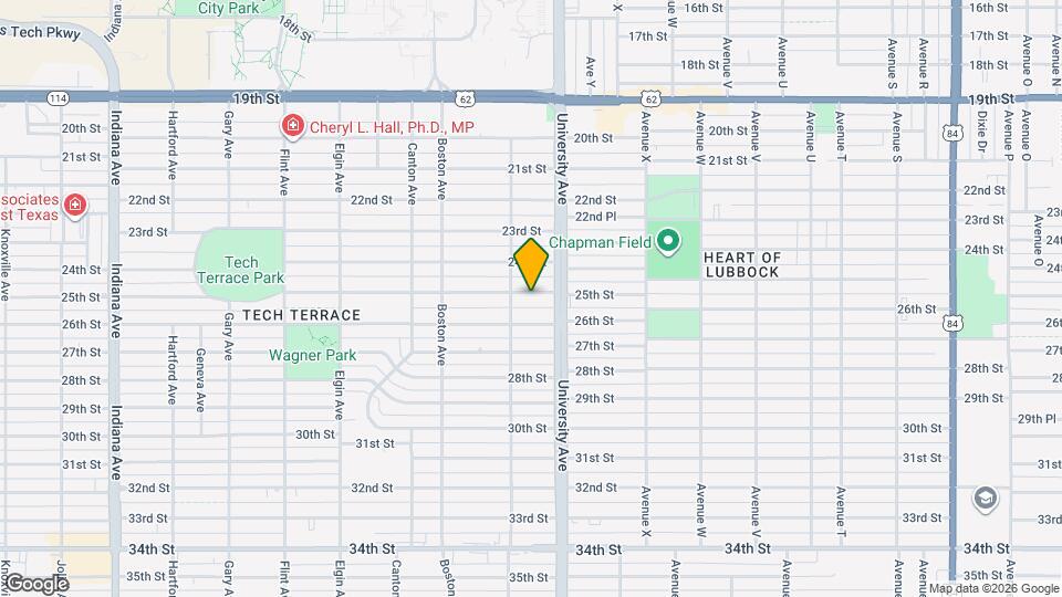 2513 25th St Map and Location Details