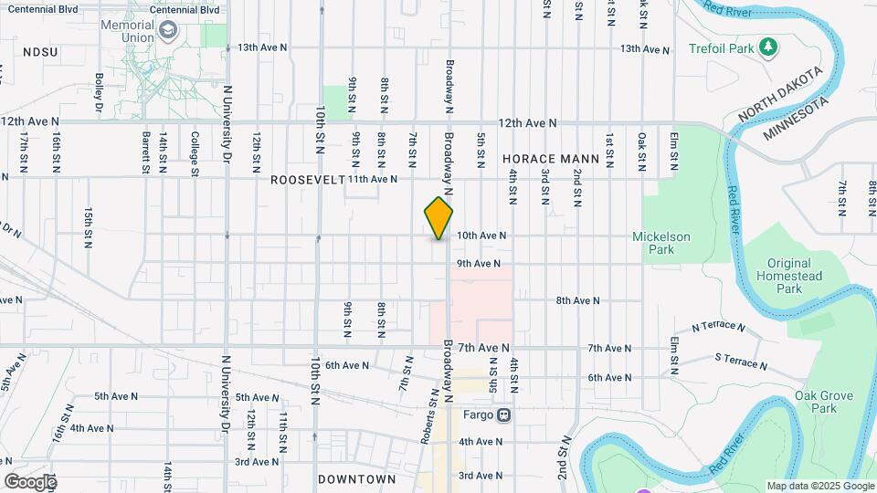 916 N Broadway Dr, Unit Main Map and Location Details