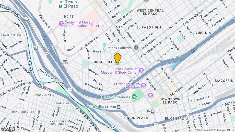 321 W Rio Grande Ave Map and Location Details