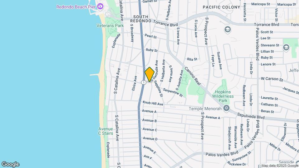 609 S Gertruda Ave Mapa y Detalles de la Ubicación