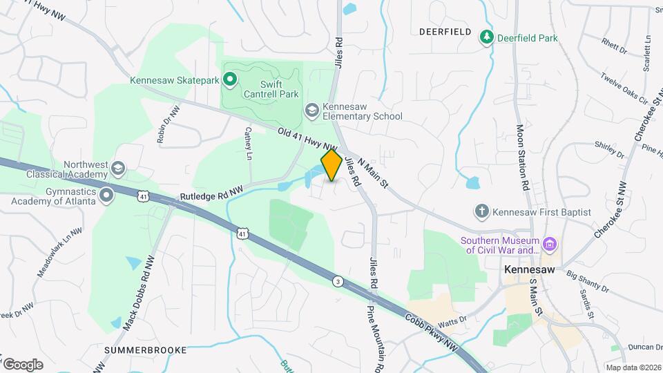 1048 Hillsborough Chase NW Map and Location Details