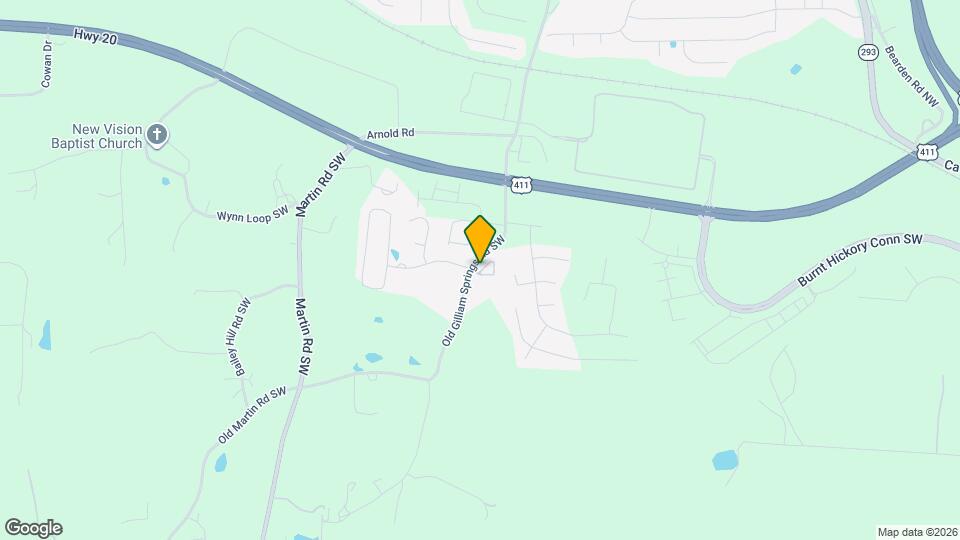 88 Gilliam's Xing SW Map and Location Details