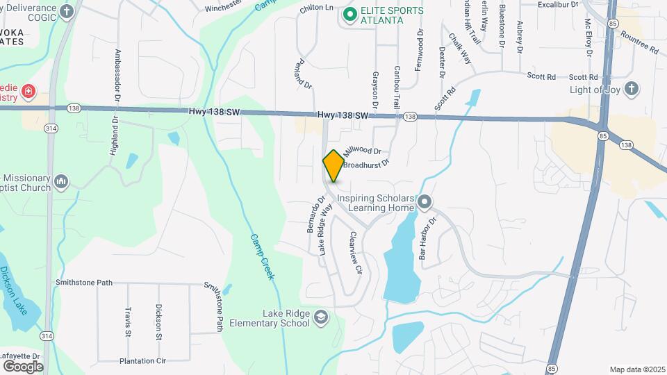 1258 W Briar Ridge Ct Map and Location Details