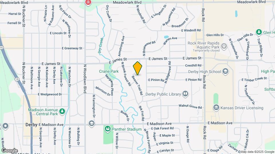 1306 Brookfield Ln Map and Location Details